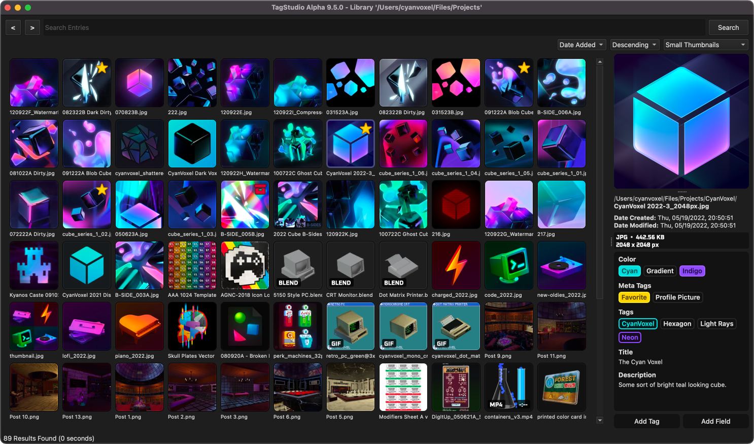 TagStudio Screenshot