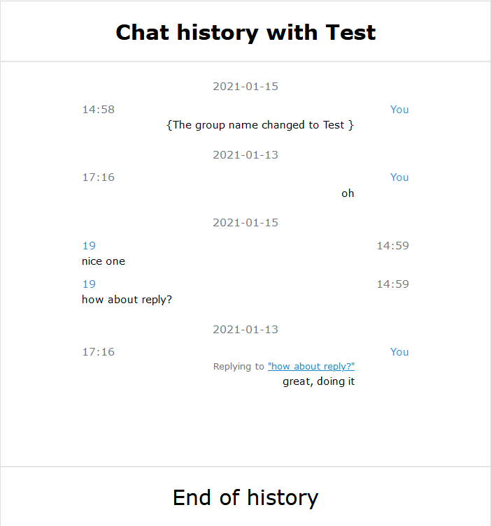 Group Message