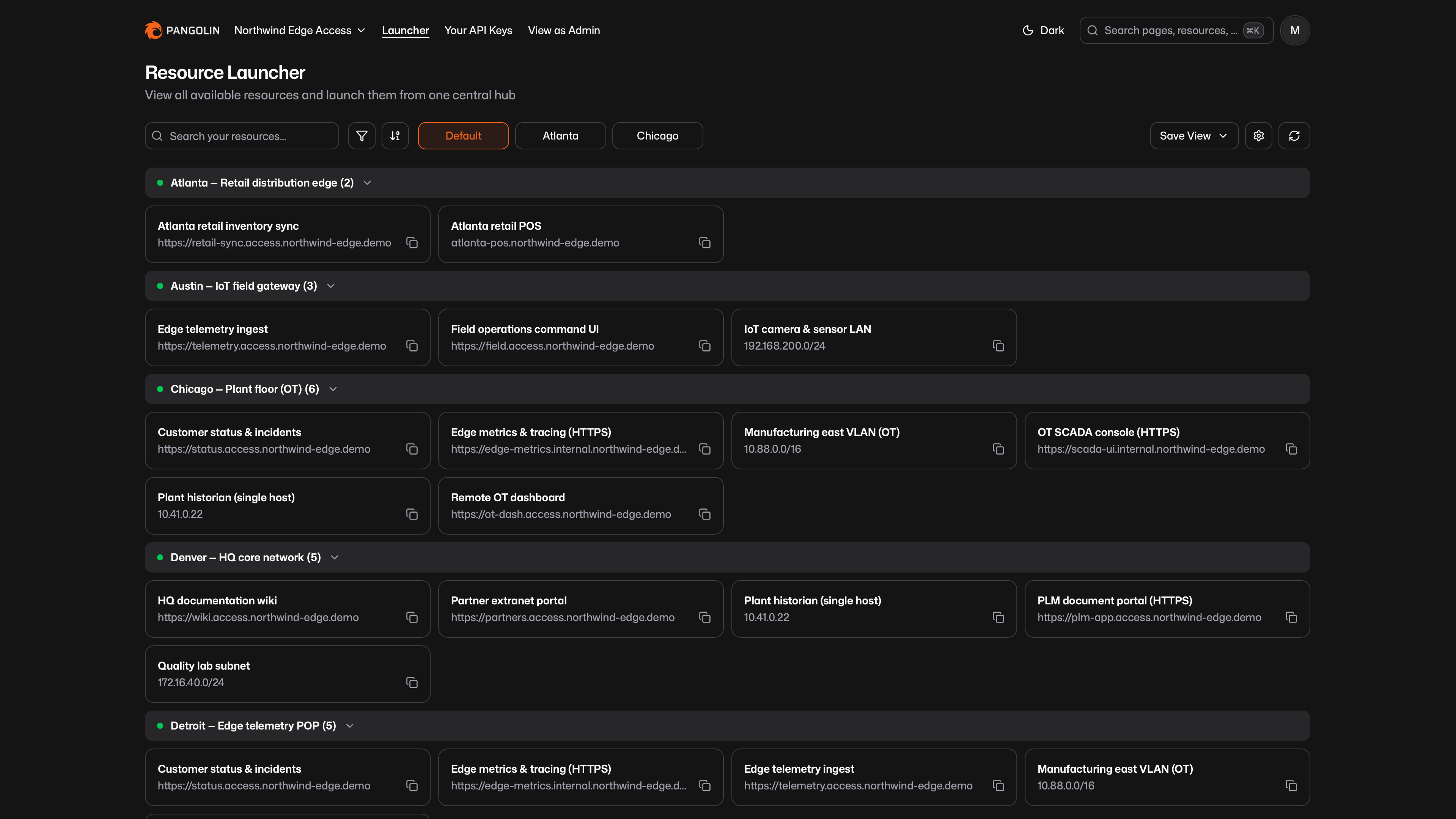 Resource Launcher